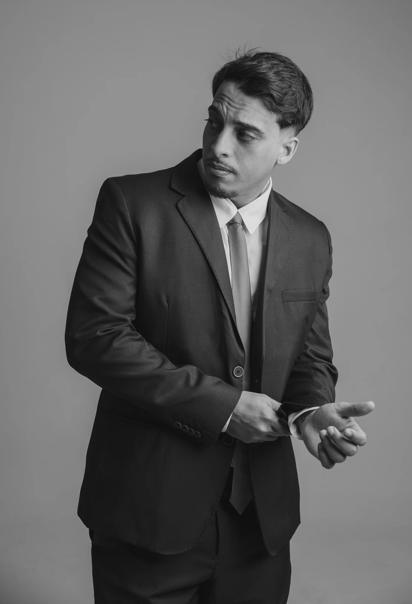 Retrato corporativo em estúdio